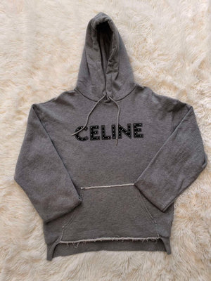 賽琳celine 鉚釘logo 衛衣 xs碼