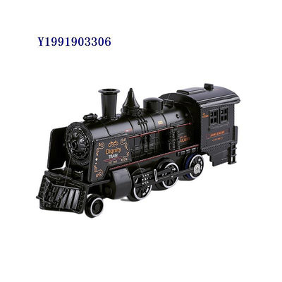 兒童電動蒸汽小火車玩具軌道車套裝仿真高鐵動車模型男孩汽車551