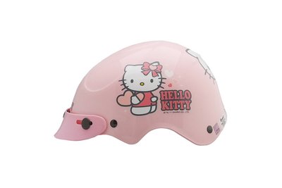 現貨 兒童安全帽 Hello Kitty半罩卡通 愛心 粉