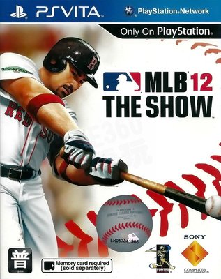 【二手遊戲】PSVITA PSV 美國職業棒球大聯盟 2012 MLB THE SHOW 12 英文版 【台中恐龍電玩】