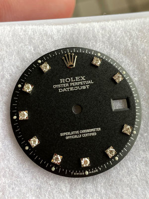 錶現不凡～Rolex/1601原裝面板後鑲真鑽。年中慶~全館特價中