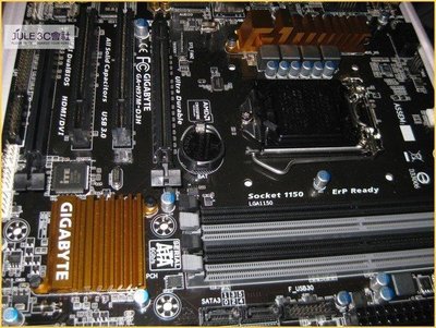 JULE 3C會社-技嘉 H97M-D3H H97/DDR3/超耐久/4KHD/經典款/mATX/1150 主機板