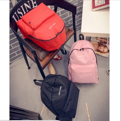 韓版多色系 帆布包 後背包 休閒包 字母包 書包 手提包 旅行包 學院風 筆電包 手提袋 收納包 雙肩包