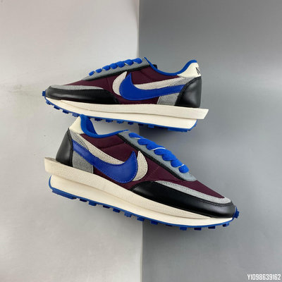 【明朝運動館】Sacai x NIKE VaporWaffle 2.0 拼接 時尚 雙色勾 慢跑鞋DJ4877-600 36-47.5耐吉 愛迪達