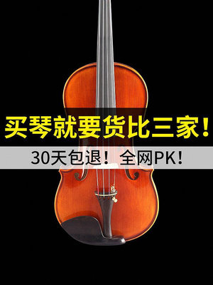 梵阿玲V005歐料手工小提琴初學者入門考級兒童成人大學生專業演奏