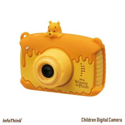 infoThink 迪士尼 維尼 系列 兒童數位相機 生日禮物 數位相機 聖誕禮物