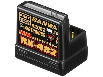 RCBS 全新 SANWA RX-482 接收器 無天線 (M12, Exzes Z, MT-4S, MT-4) 可用