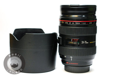 【台南橙市3C】Canon EF 24-70mm F2.8 L USM 大光圈 變焦鏡 UX鏡 公司貨 二手鏡頭 #86707