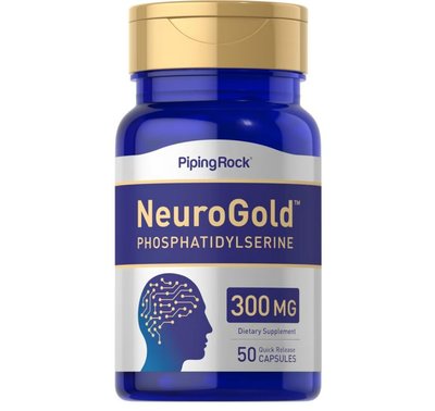 【天然小舖】Piping Rock 黃金特級腦磷脂 Neuro-PS GOLD 300mg 50顆