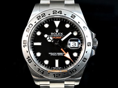 [好時計] Rolex 勞力士 216570 黑面 Explorer II 探險家 停產款 霧扣 42mm LRK066 16570 226570 124270