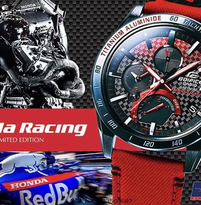 （全新正品）Casio Honda Racing 腕錶EDIFICE EQB-1000HRS EQB-1000HR代購