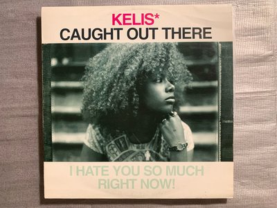 R&B女聲 - 酷莉絲 逮到那裡12”二手混音單曲黑膠（歐洲版） Kelis – Caught Out There
