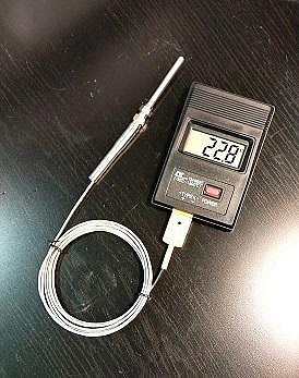 附電池 TM902C 數位溫度計 K型溫度計 探頭5x200mm  烘培溫度計 咖啡溫度計 電子溫度計 烤箱溫度計