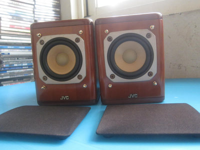 JVC SP-UX7000 原木小喇叭 .音質好聽.書架音箱喇叭 圖片內容為實物