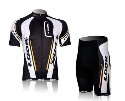 2012款LOOK單車服短套裝 騎士服 排汗專家 車衣車褲短套裝/腳踏車服-雙喜生活館