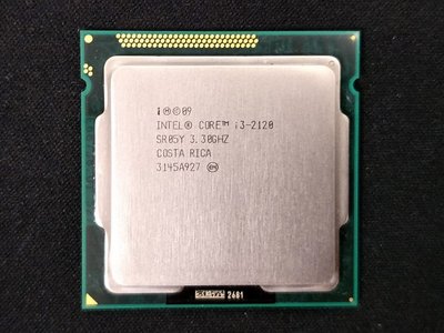 【含稅】Intel Core i3-2120 3.3G 雙核四線 庫存正式散片CPU 一年保 另有盒裝
