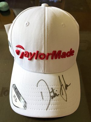 Taylormade Psi M1 高爾夫球帽，球王達斯汀強生親筆簽名，珍稀收藏！