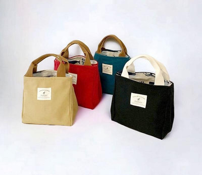 日式棉 手提袋 手提布包 手提包 便當袋 多功能 現貨