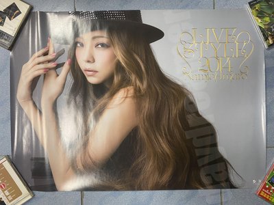 安室奈美惠Namie Amuro 2014巡迴演唱會 海報 宣傳 非賣品 約73x51cm 絕版 #115