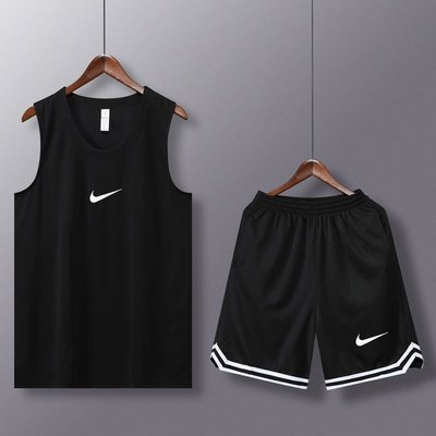 現貨熱銷-DIY籃球服定制套裝訓練服隊服透氣無袖夏季男女球衣背心印號球服爆款