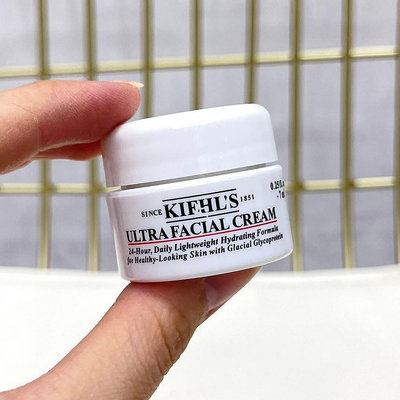 【開心小店】Kiehls 契爾氏高保濕面霜7ml小樣實拍