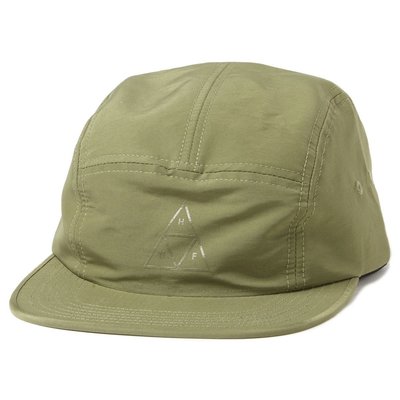 (預購商品) HUF Triple Triangle Volley Hat 軍綠色 棒球帽 軍帽 分割 帽子