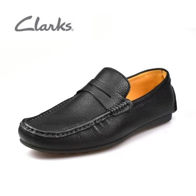 Clarks其樂男鞋2022新款休閑鞋樂福鞋圓頭簡約流行四季鞋小白鞋男