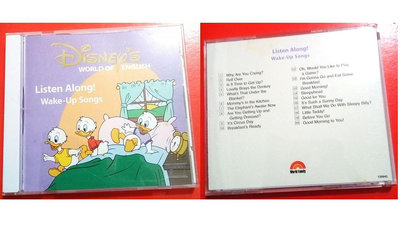 Disney's World of English 寰宇迪士尼美語 Listen along! Wake Up Songs CD