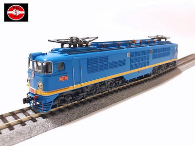 創客優品 MTC合金火車模型 6Y2型電力機車 1比87 HO 6Y火車模型 團價可得 MF791