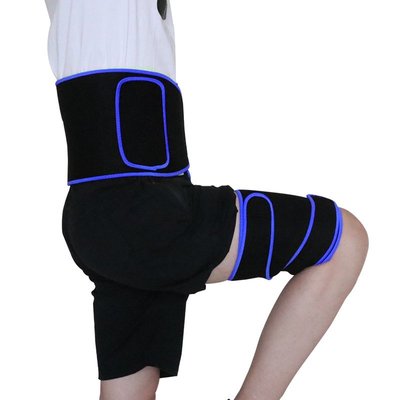 護具 亞馬遜熱銷護大腿 戶外運動爆汗護腿帶 大腿綁帶束腿保護帶護具