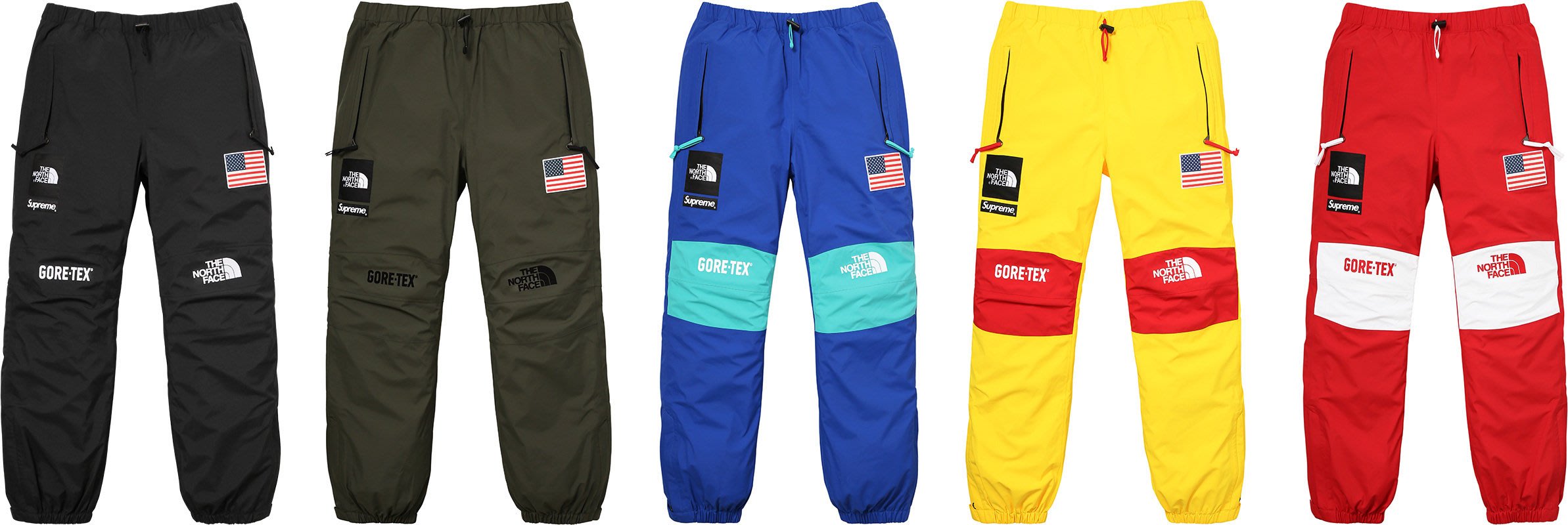 north face gore tex pants supreme