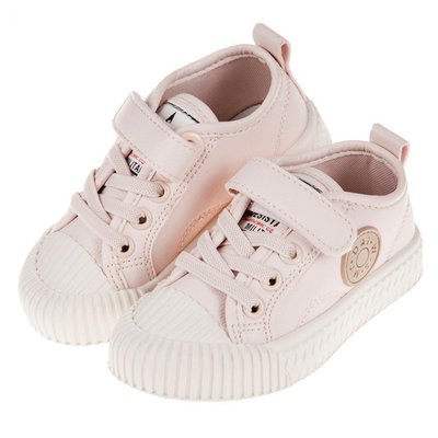 童鞋(13~15公分)穿搭吸睛奶油粉紅寶寶餅乾鞋R9Y207G