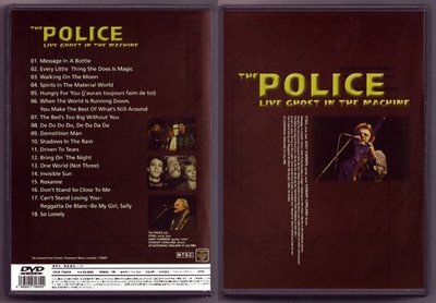 音樂居士新店#警察樂隊 The Police - Live Ghost In The Machines () DVD