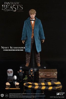 全新 Star Ace Toys SA0047 1/6 怪獸與牠們的產地 Newt Scamander 紐特 斯卡曼德