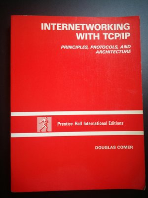 原版原文電腦書 Internetworking with TCP/IP , Douglas Commerce 平裝