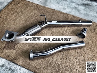 SPY國際 JHG_Exhaust VW Scirocco 直通當派 down-pipe