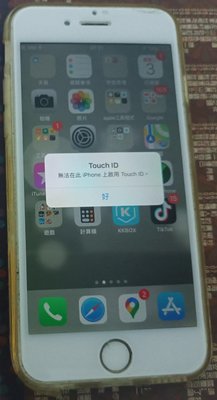 零件機--iphone6_A1586--無法使用TOUCH ID_不能觸控進畫面喔