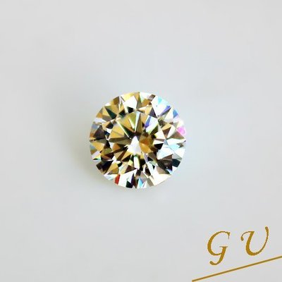 【GU鑽石】A27仿鑽人工鑽擬真鑽人工鑽鋯石莫桑石摩星鑽 GresUnic Apromiz 1克拉裸鑽