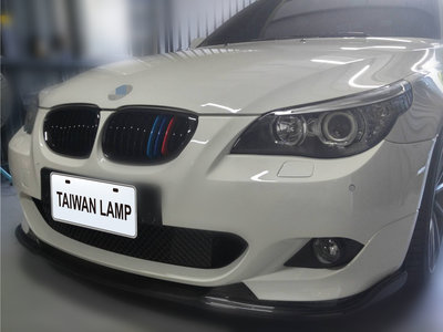《※台灣之光※》全新BMW E60 E61 04 05 06 07 08 09年專用台規M5樣式前保桿專用霧燈蓋 台灣製