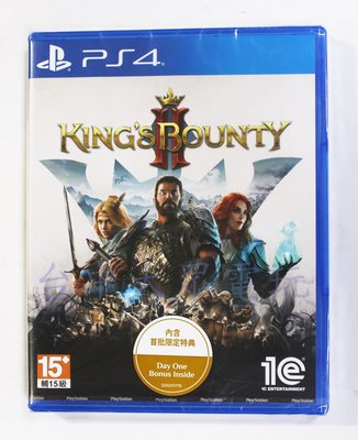 PS4 國王的恩賜 2 英雄大帝 2 King's Bounty II (中文版)**(全新商品)【台中大眾電玩】