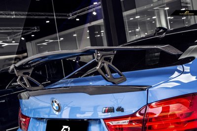【政銓企業有限公司】BMW V牌 GT 大尾翼 抽真空製程 現貨 免費安裝 F87 M2 F80 M3 F82 M4