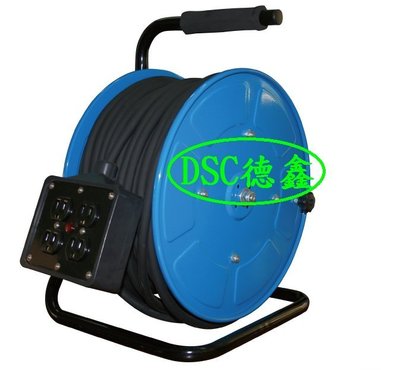 DSC德鑫-50米 手動 電線捲線器 電源 捲揚器 轉盤 月底前購買德國ARROW/RMV機油混搭2.5萬就送您1台