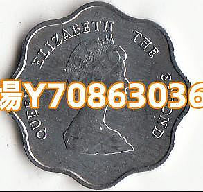 美洲 全新 東加勒比5分 硬幣 年份隨機 KM#12 (異形幣)外國錢幣 紀念幣 錢幣 紙幣【悠然居】364