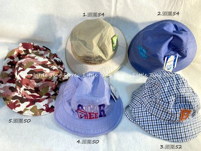Little Ting Store: MIT台灣製造防曬兒童帽子純棉帽可摺式收納uv防曬遮陽帽 海灘玩沙帽 (多款式)