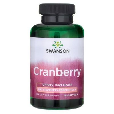 【天然小舖】Swanson 新款 蔓越莓 Cranberry 800 mg 180粒