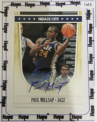 Paul Millsap 2011-12 NBA Hoops Autographs #238