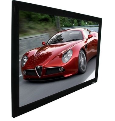 Elite Screens 135吋 R135RV1 高級固定框架幕-高增益背投 比例 4:3