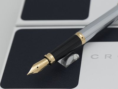 【Pen筆】CROSS高仕 新世紀CenturyII金鉻鋼筆 3309FF