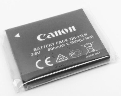 高容量 Canon NB-11L H 原廠電池 IXUS A2400 A2500 NB-11L 密封包裝 800mah