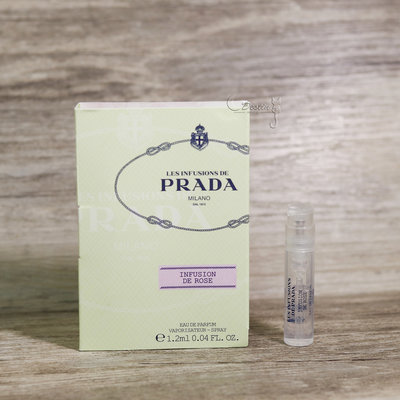 Prada 精粹系列 玫瑰 Rose 女性淡香精1.2ml 可噴式 試管香水 全新